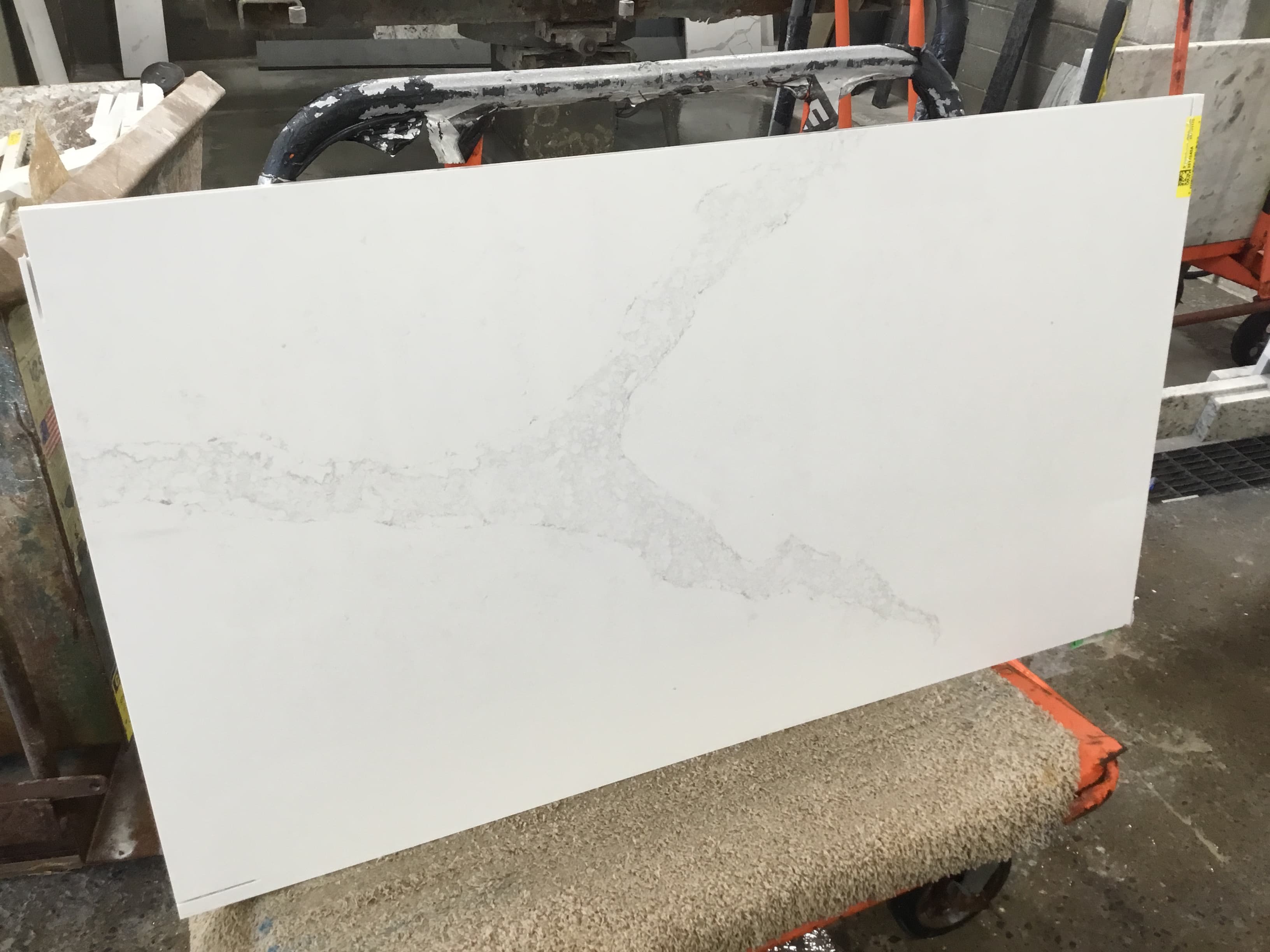 Caesarstone Statuario Nuvo 2cm Honed, piece 10875-1.R1