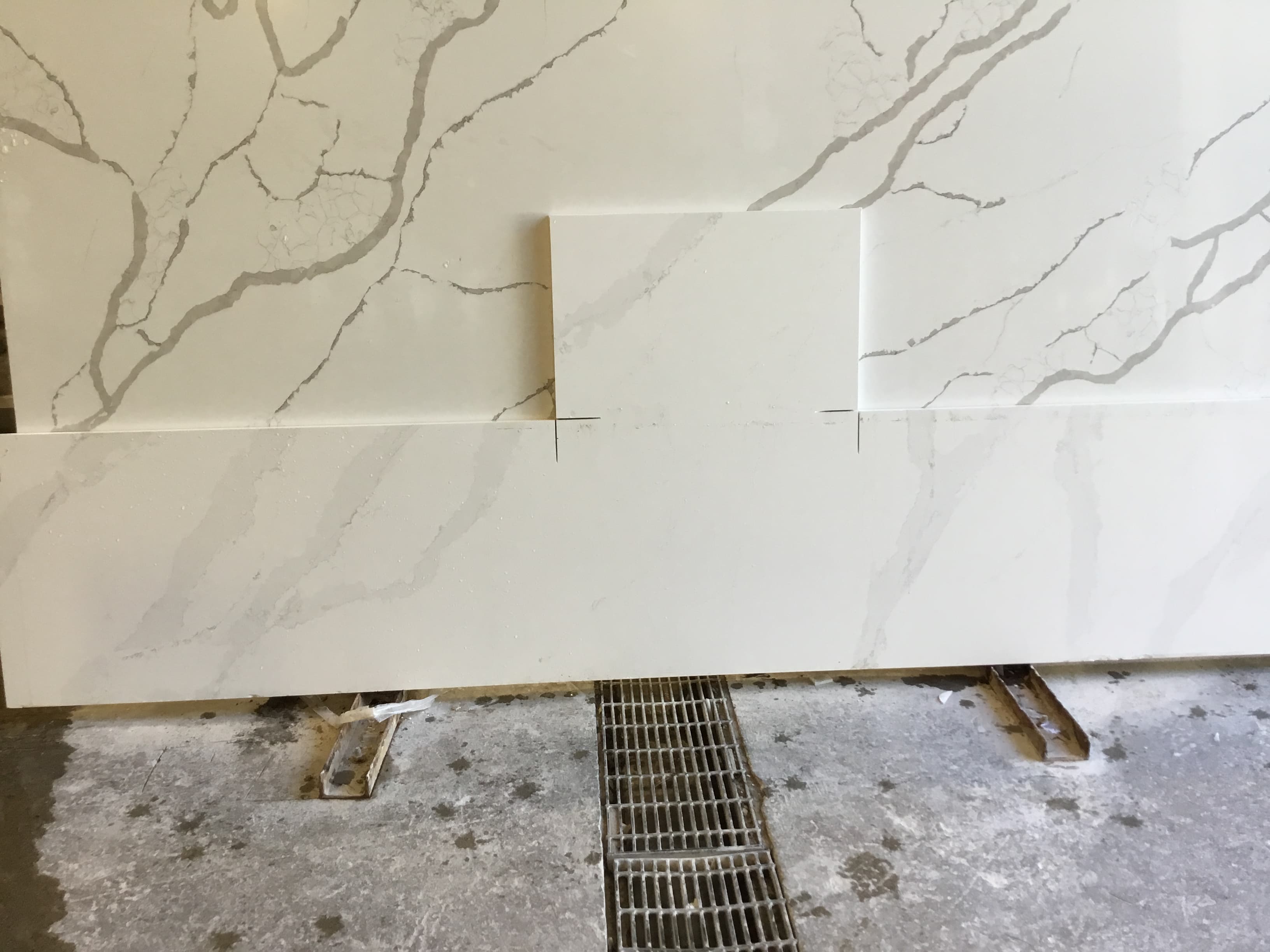 Silestone Et. Calacatta Gold Jumbo 3CM, peça 10643-4.R1