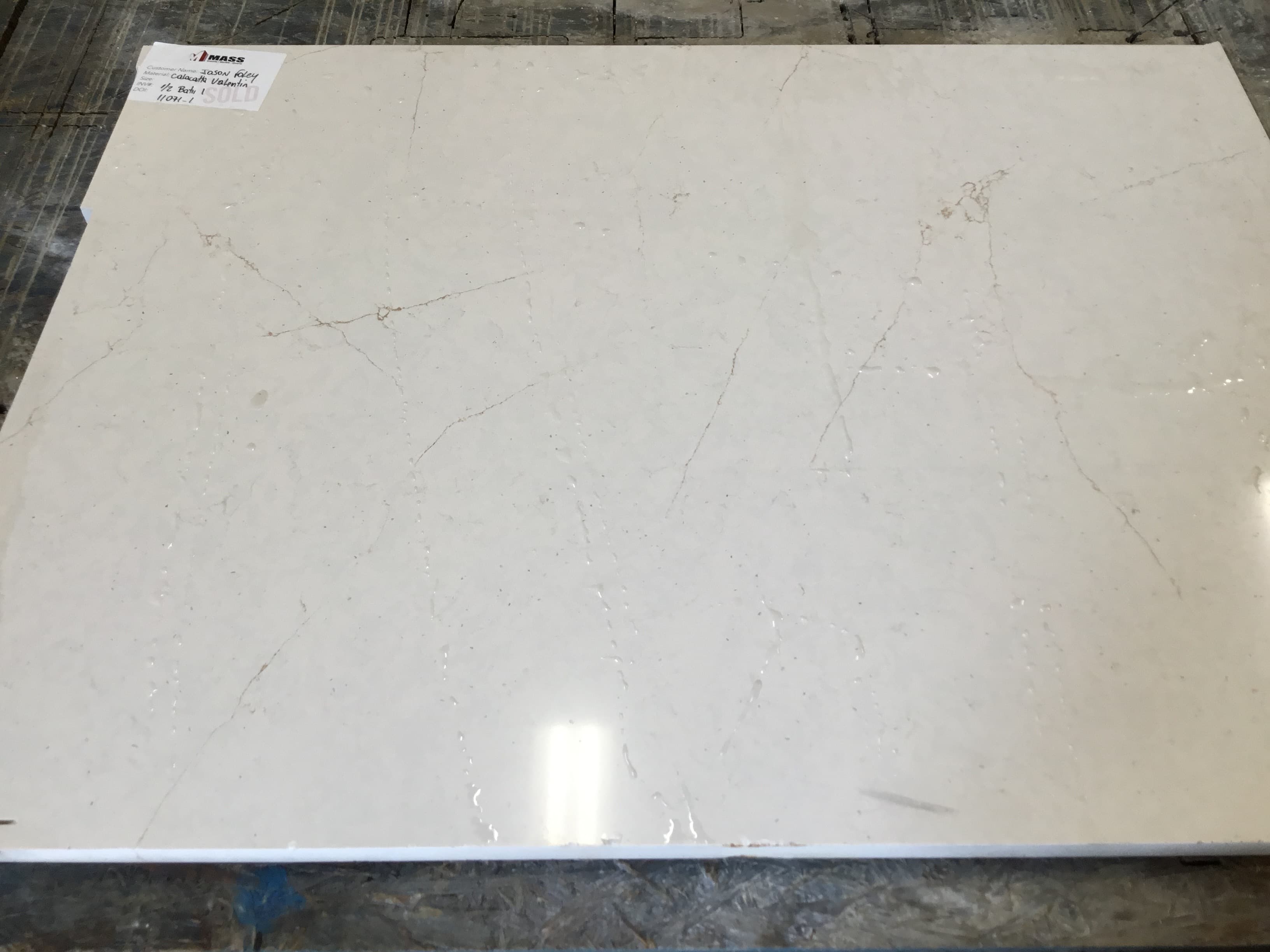 Silestone Et. Marfil Jumbo 3CM, pieza 10158-1.R1.R1.R1