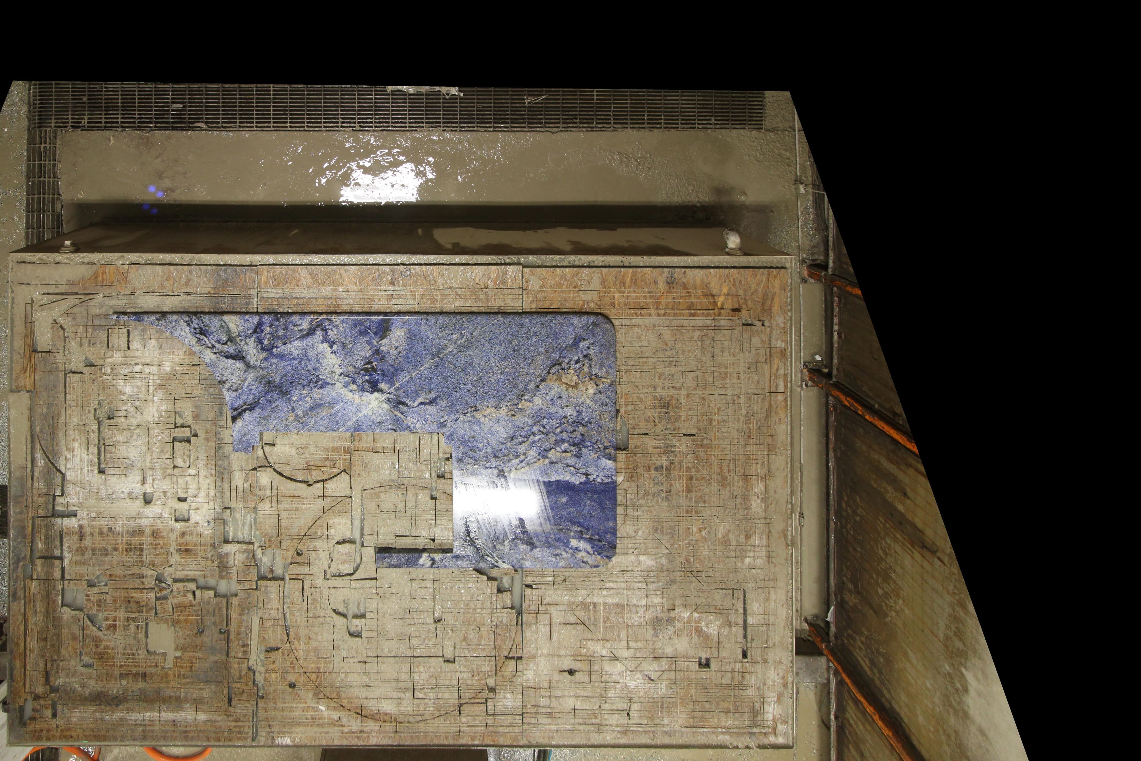 Blue Bahia Granite Polished 3CM, pieza 14806-1.R1.R1