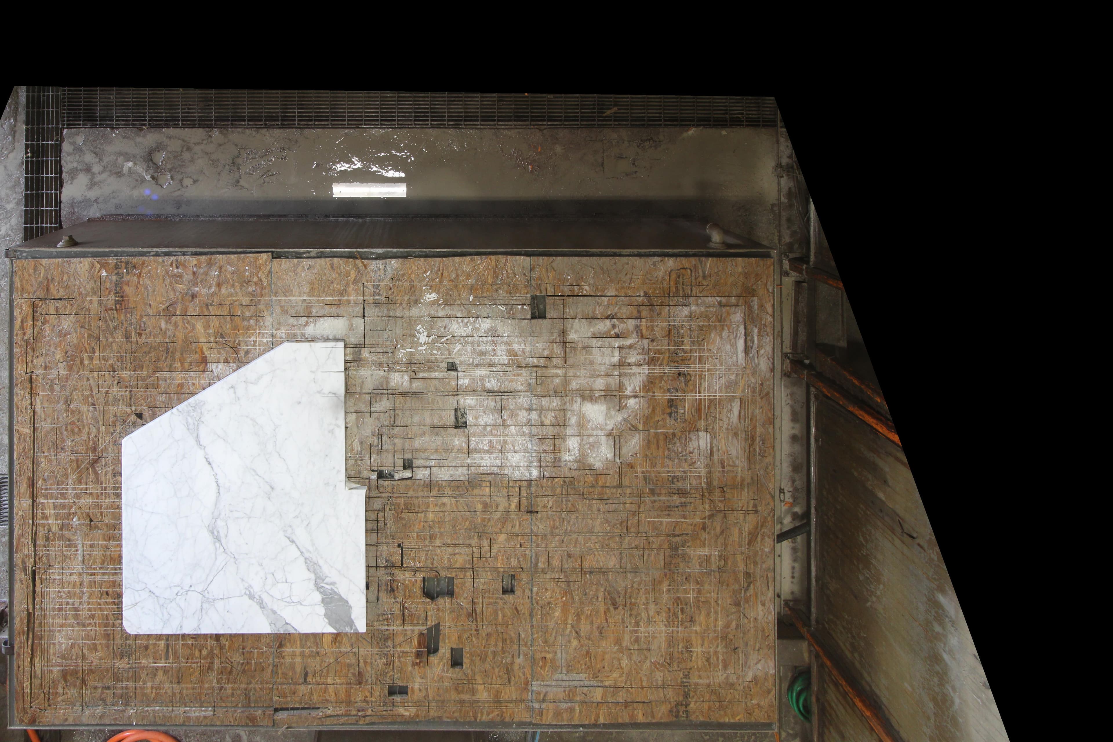 Bianco Carrara Extra Polished 3CM, pieza 10245-1.R1.R1