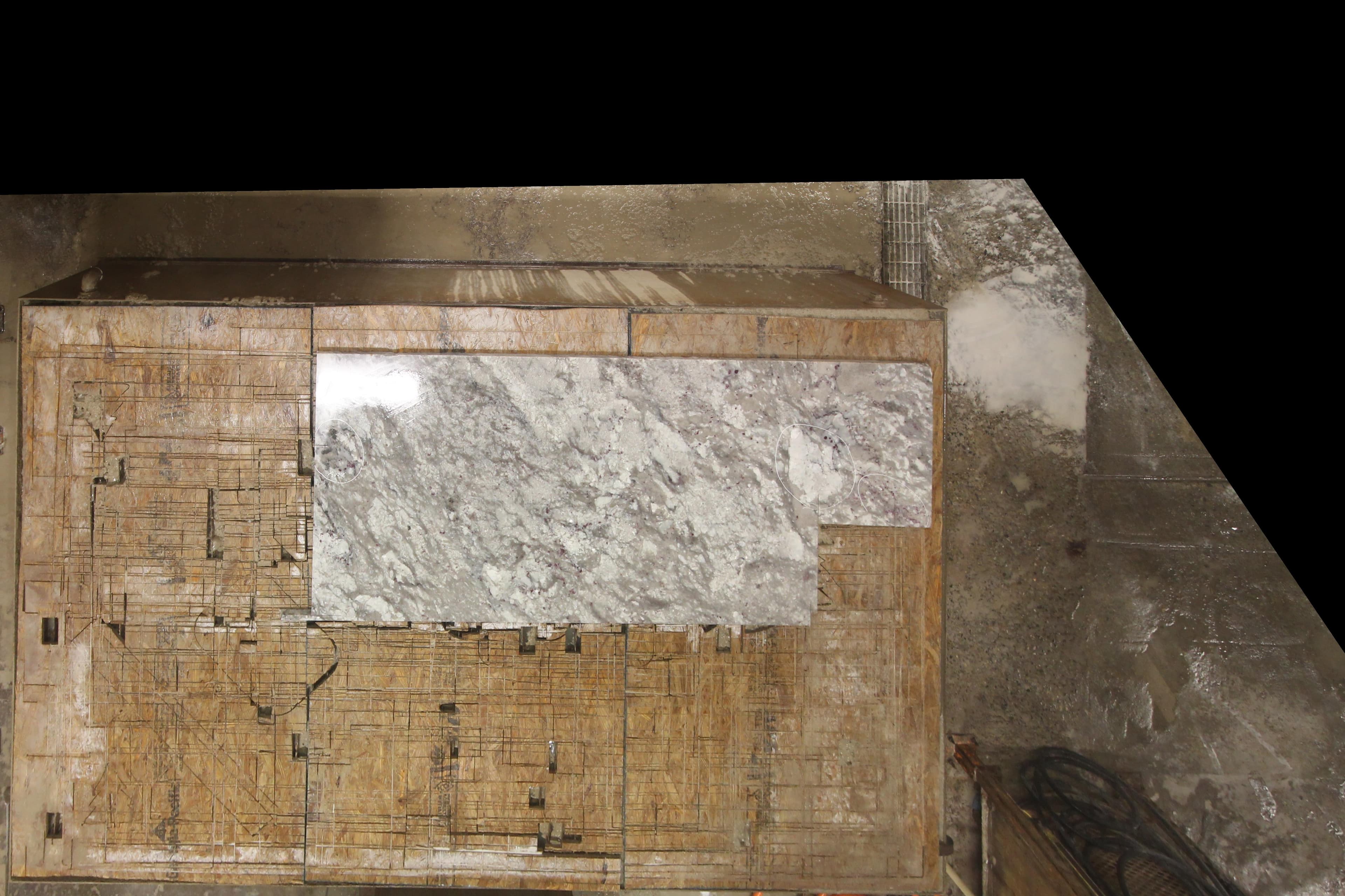 Thunder White Granite 3CM, pieza 14263-1.R1